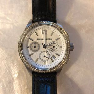 Michael Kors leather watch